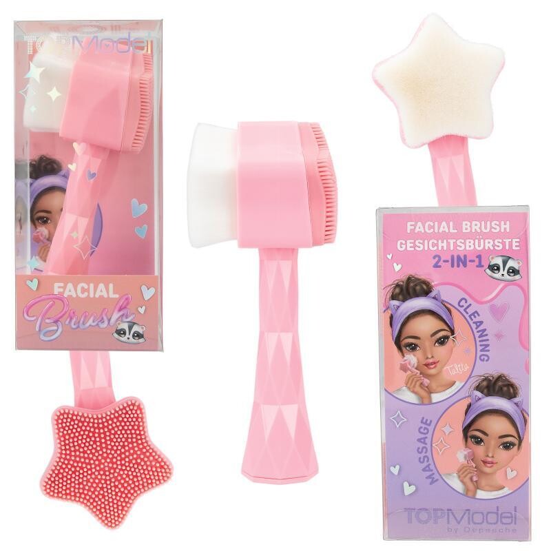 TOPModel Facial Brush 2 in1 BEAUTY and ME, Color: Pink