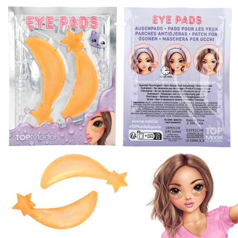 TOPModel Eye Pads BEAUTY and ME, Color: Yellow