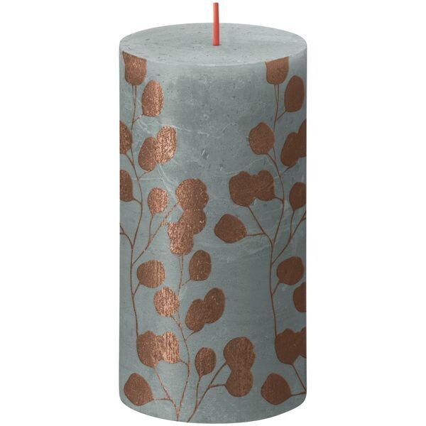 Green Eucalyptus Bolsius Rustic Silhouette Candle (130 x 68mm)