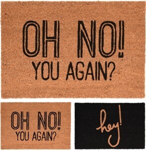 Text Doormats 59cm