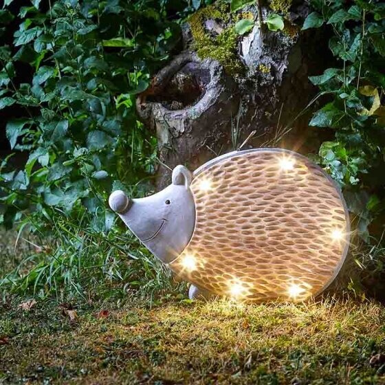 Woodstone In-Lit Hedgehog