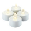 4 Small White Tea-Lights with remote function