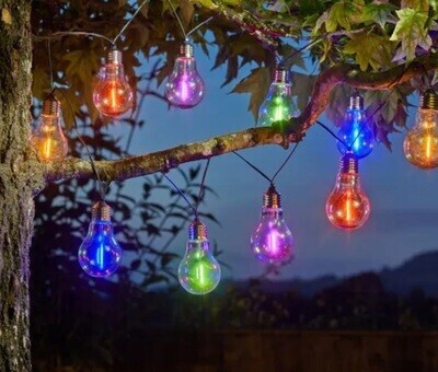 10 BULB SOLAR FILAMENT