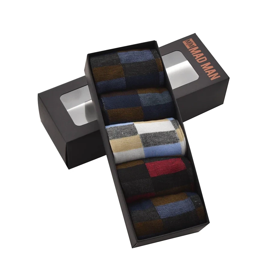 MAD MAN KEYBOARD BOXED SOCKS 5PC