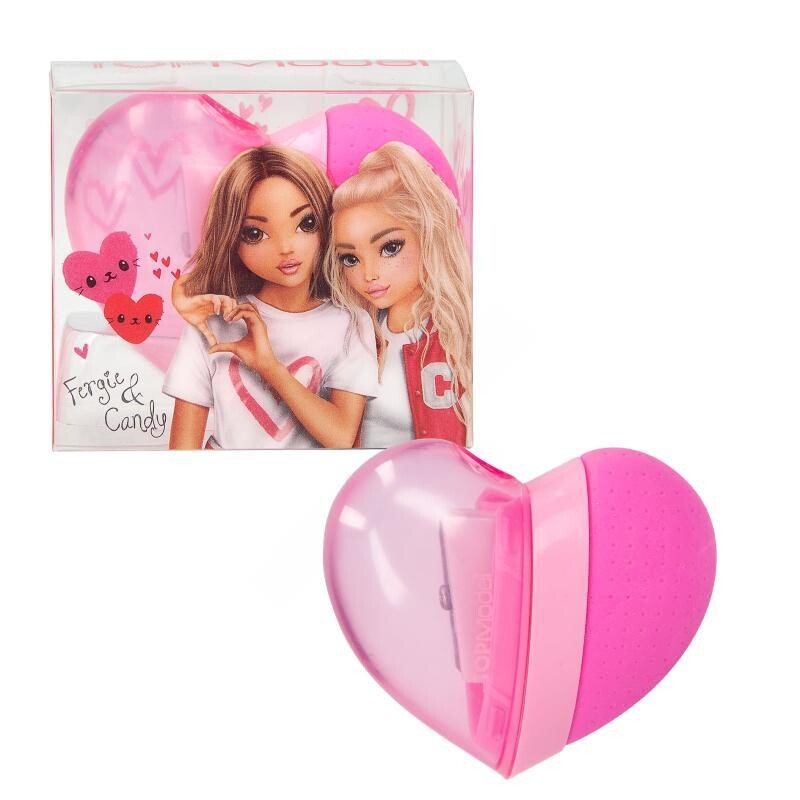 TOPModel 2in1 Heart Eraser &amp; Sharpener ONE LOVE, Color: Pink