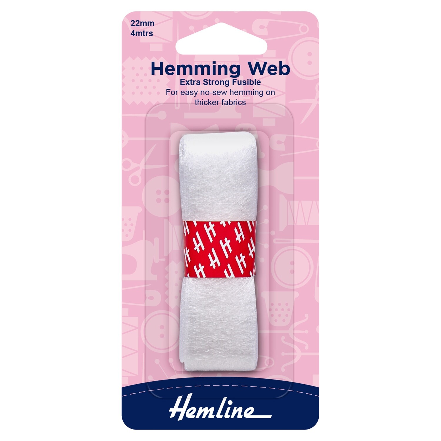 Hemming Web: Fusible: Extra Strong: 4m x 22mm