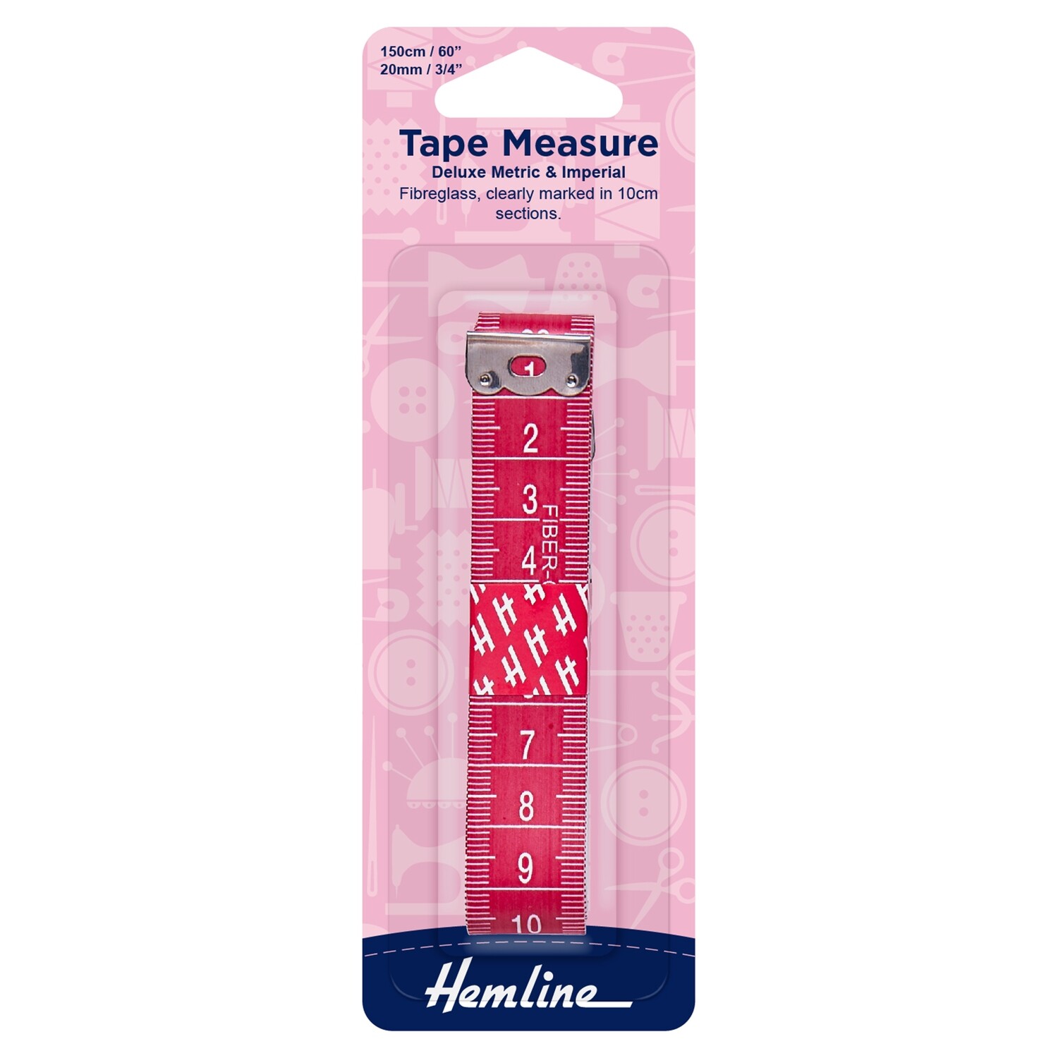 Tape Measure: Deluxe Metric and Imperial: 150cm