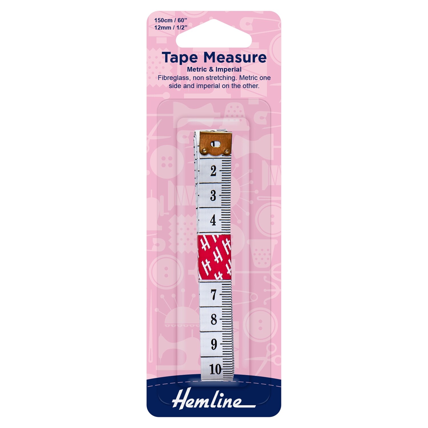 Tape Measure: Metric and Imperial: 150cm