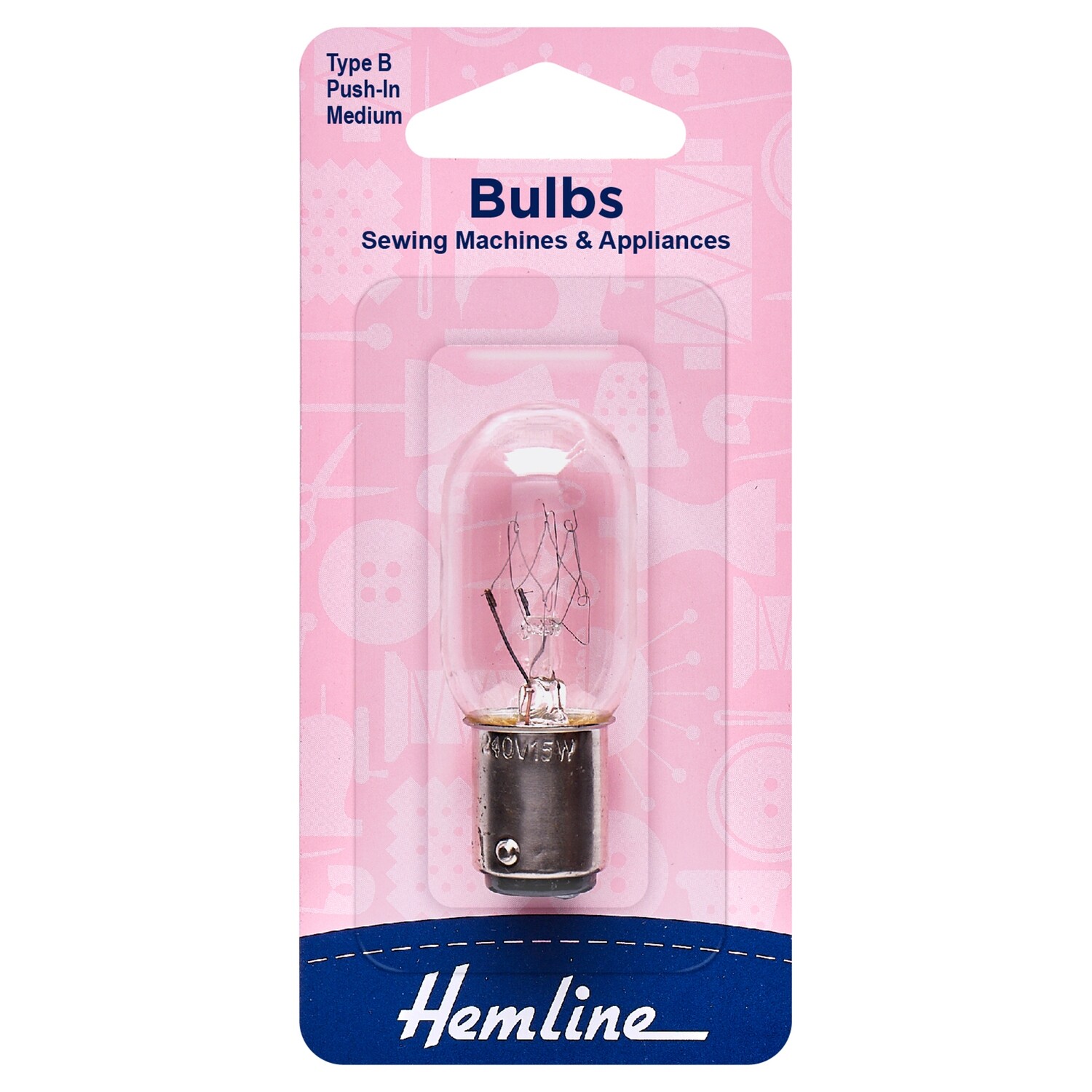 Sewing Machine Bulb: Bayonet: Medium