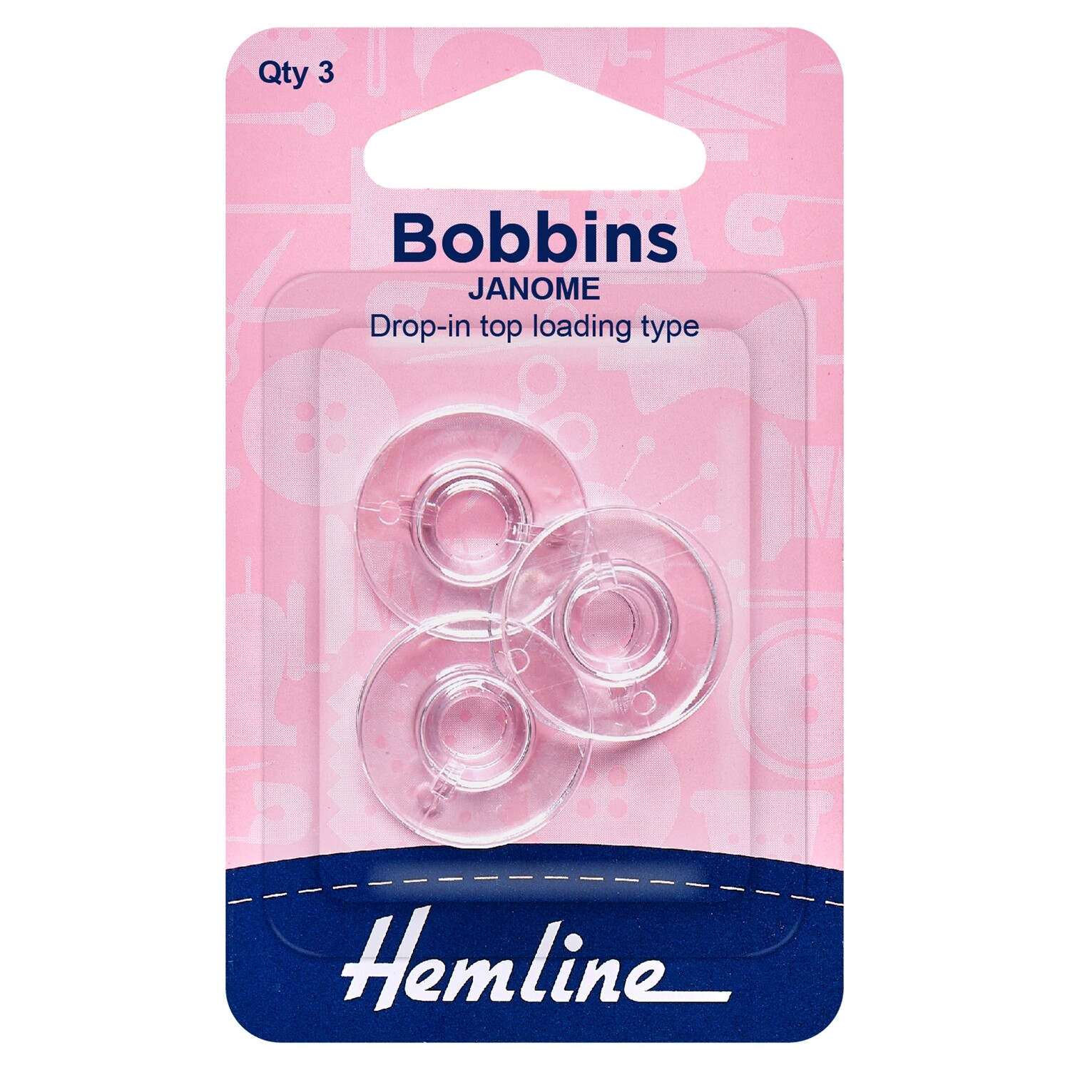 Plastic Bobbin: Janome, New Home