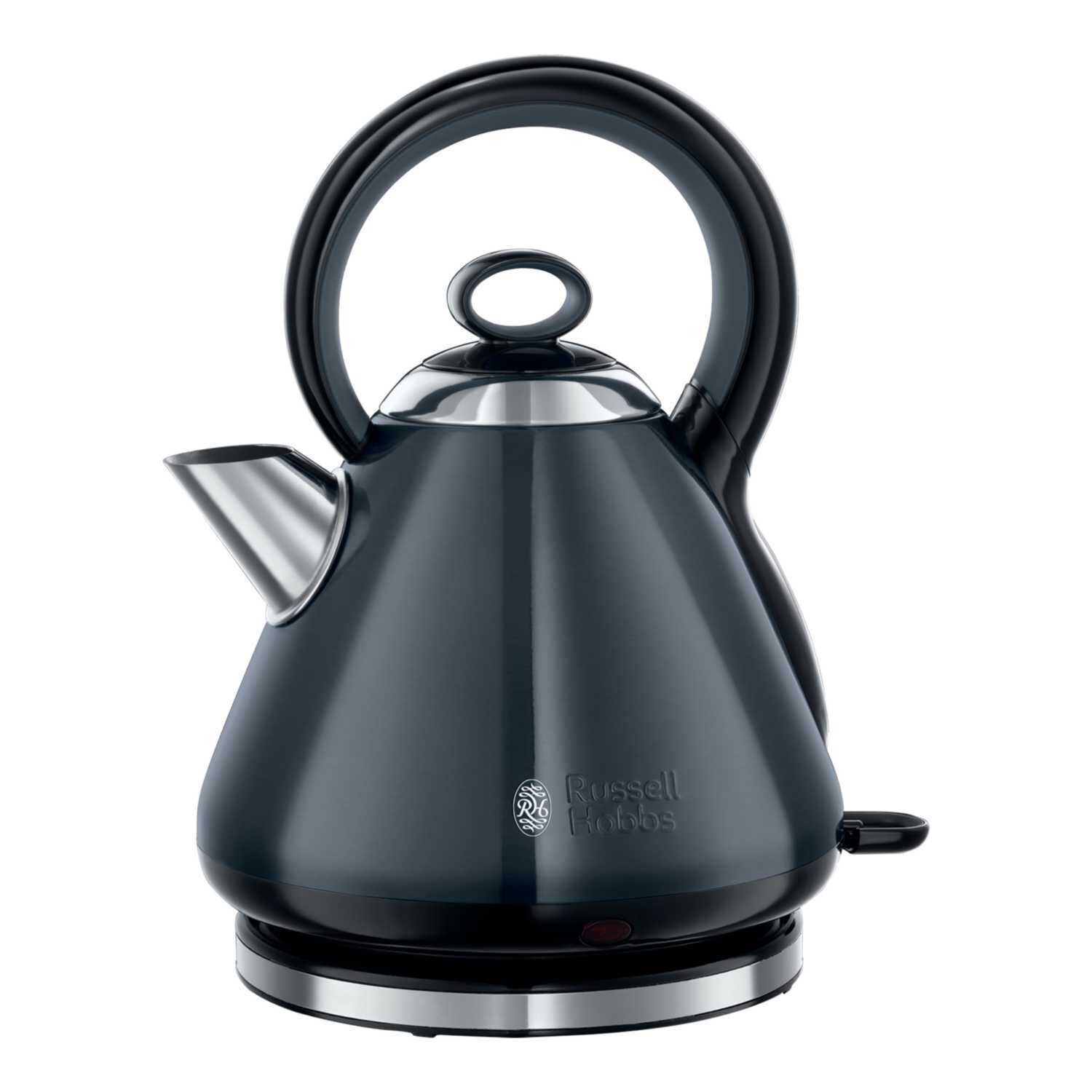 Russell Hobbs S/Steel Traditional Kettle - Grey
