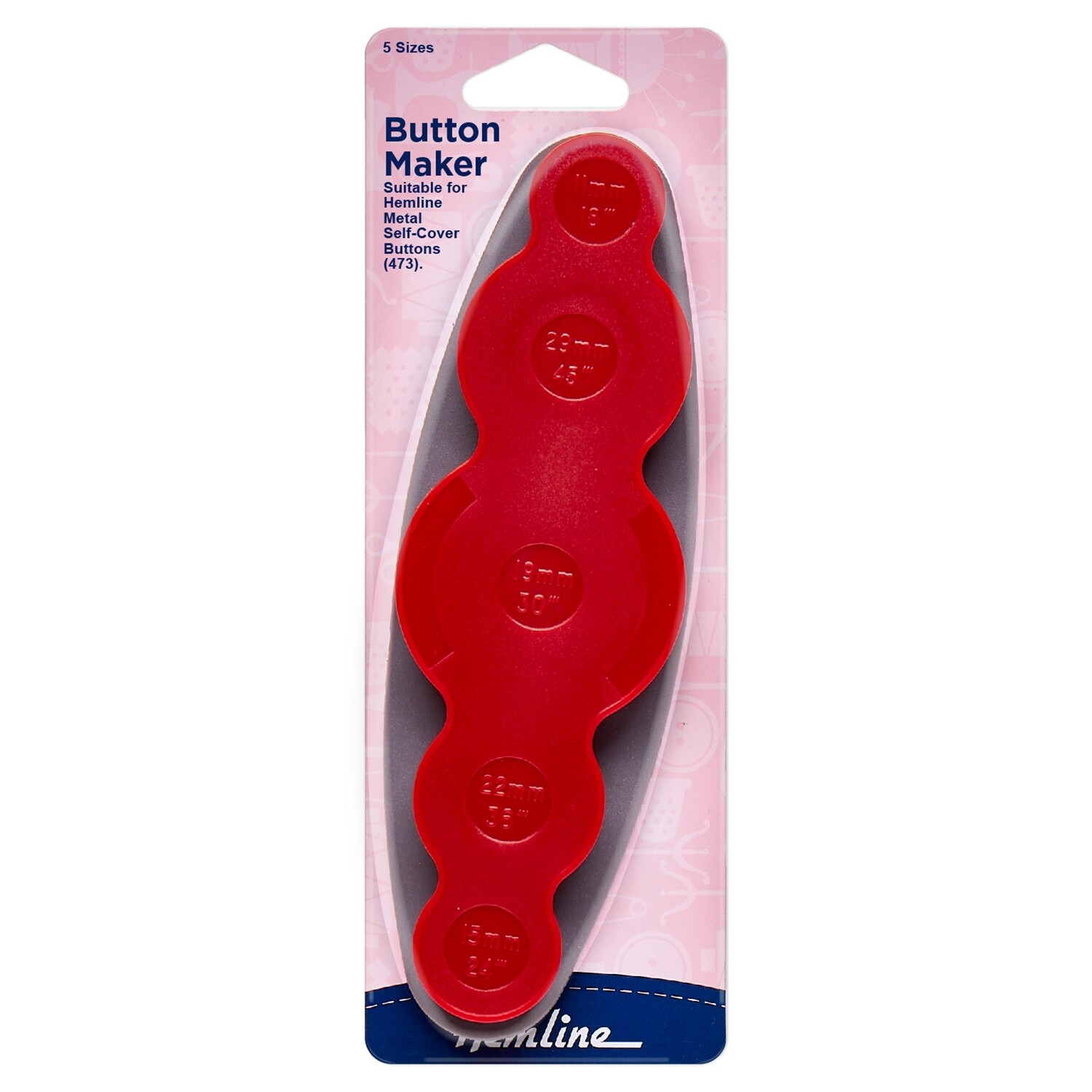 Self-Cover Button Maker Tool