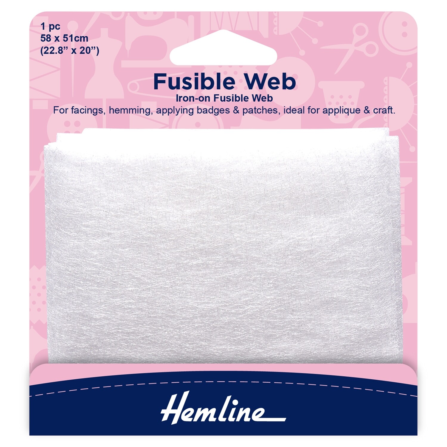 Fusible Web: 58 x 50cm