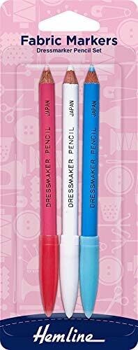 Pencils: Dressmakers with Brush: 3 Colours