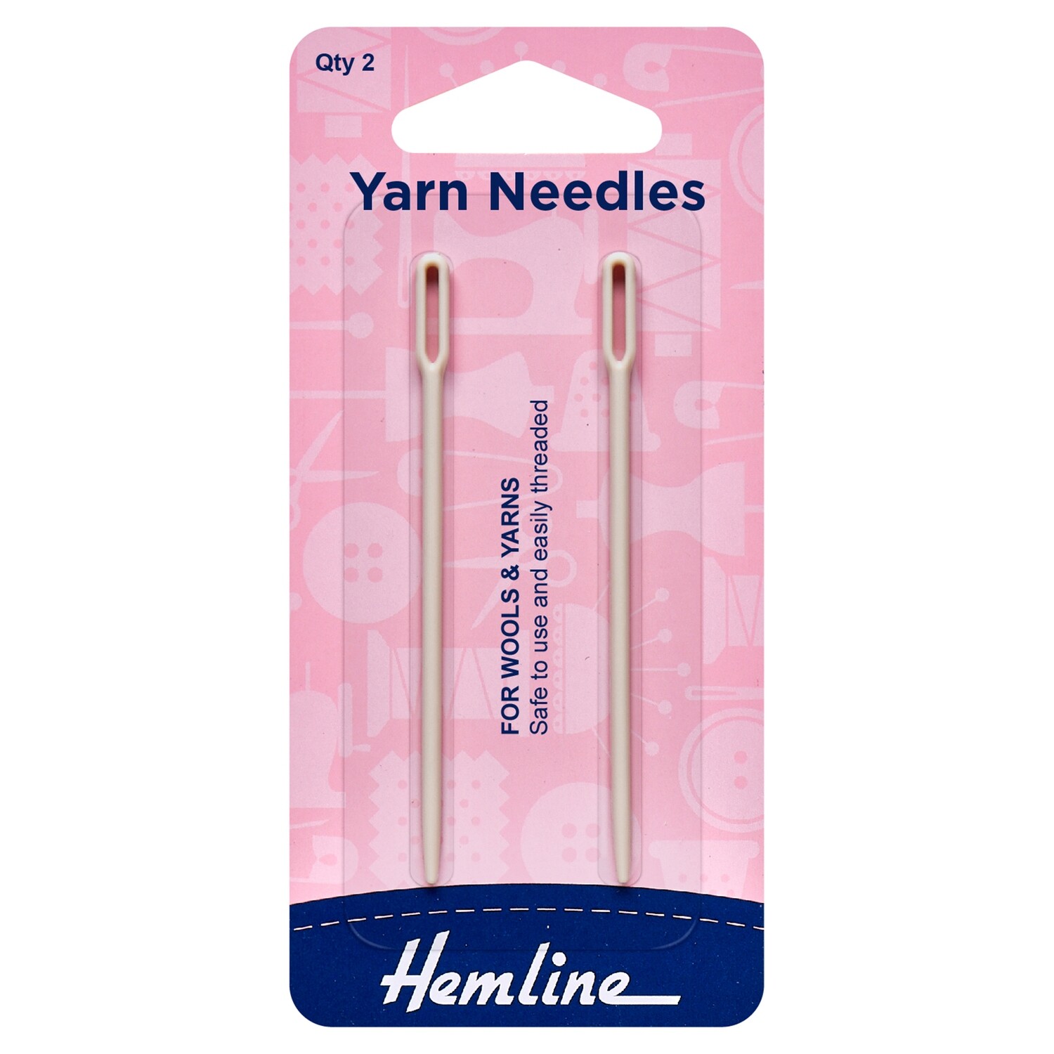 Hand Sewing Needles: Wool &amp; Yarn: Plastic: 2 Pieces