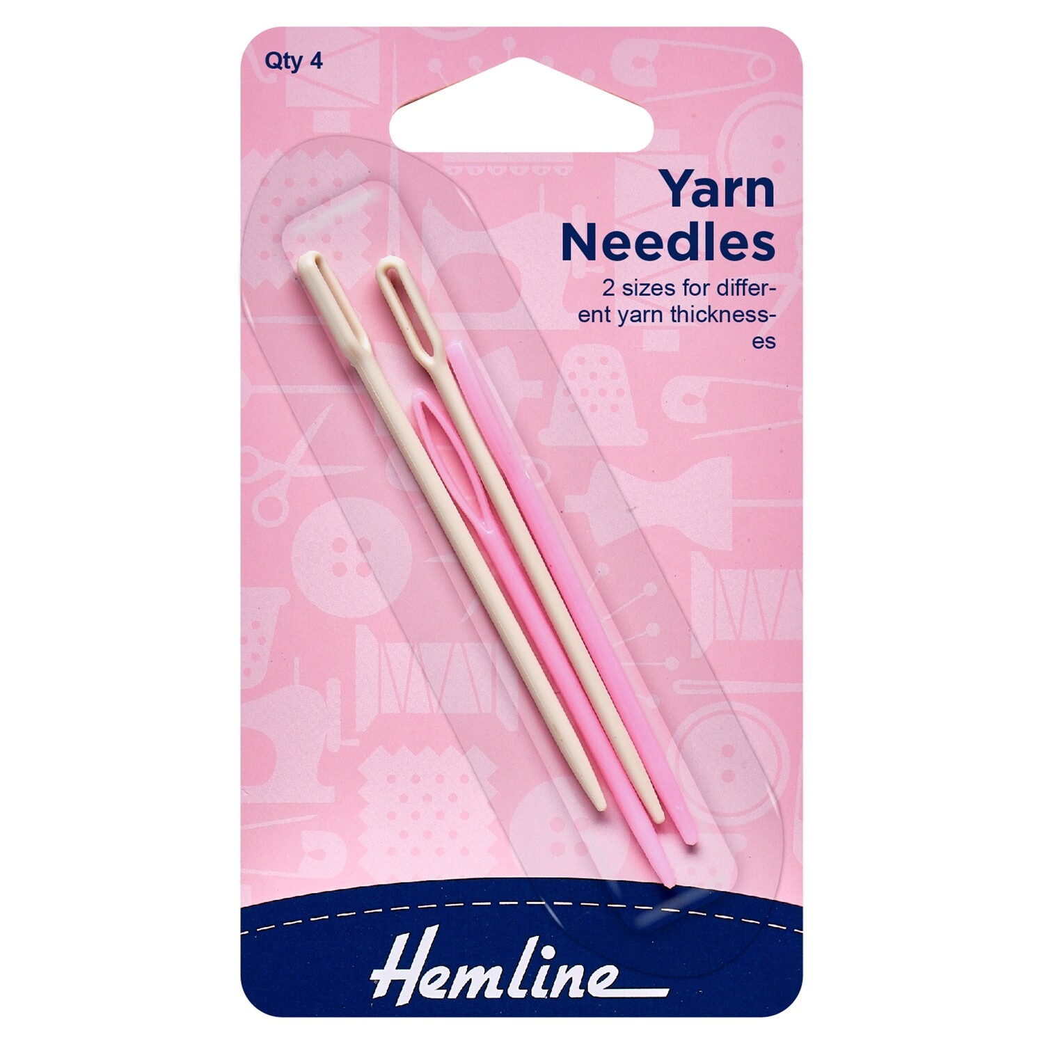 Hand Sewing Needles: Wool &amp; Yarn: Plastic: 4 Pieces