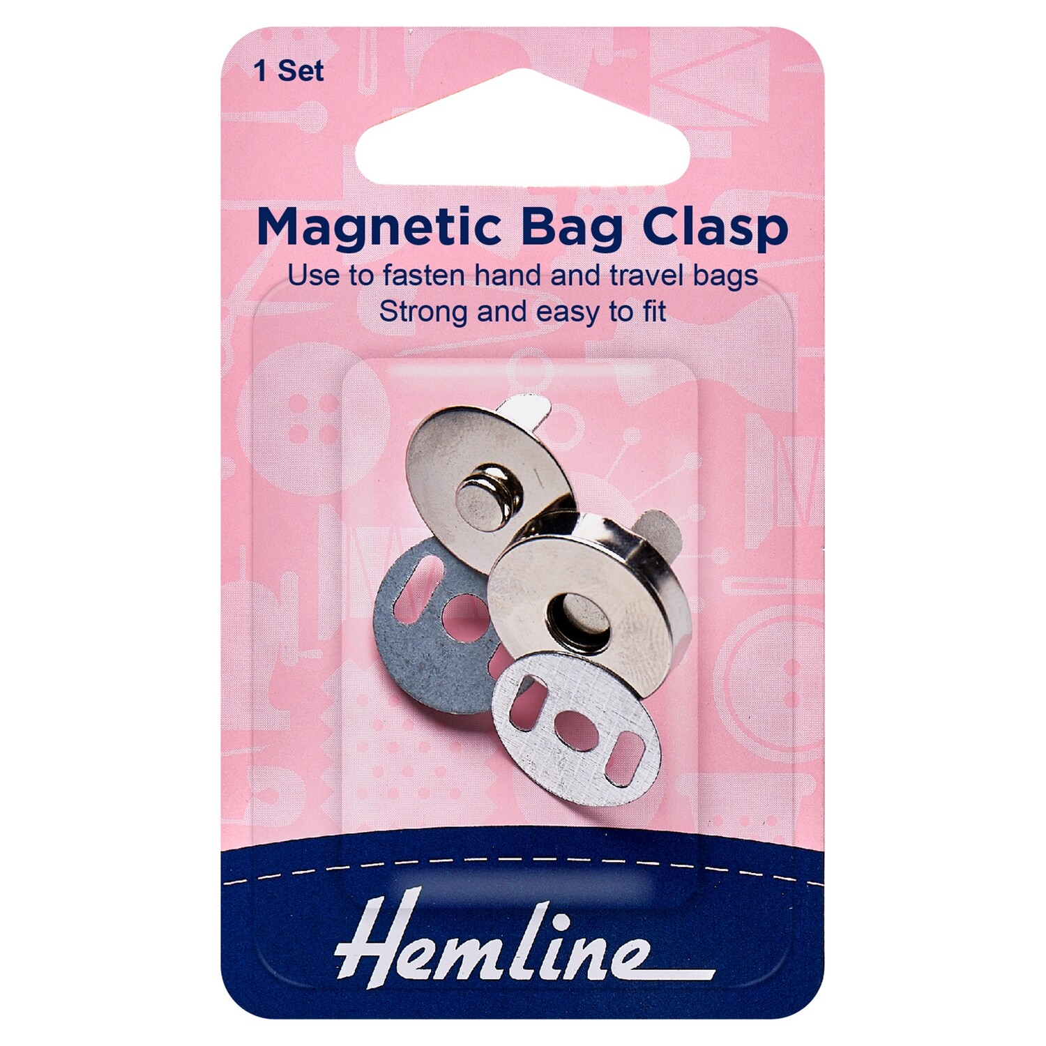 Magnetic Bag Closure: 19mm