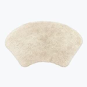 Curved Shower Mat Stone