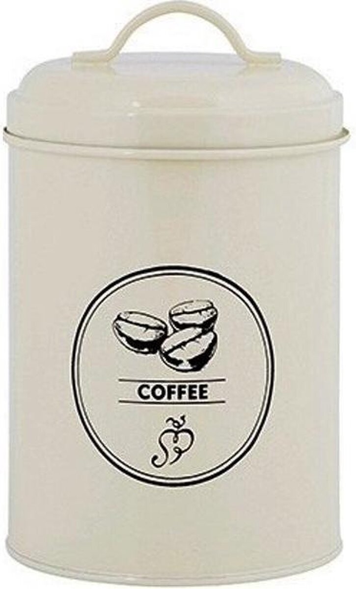 Tin Storage Sugar/tea/coffee, Type: Coffee