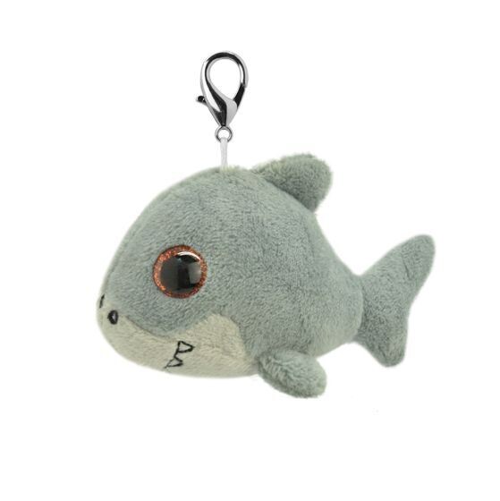 Orbys 8cm Shark Clip-On Plush