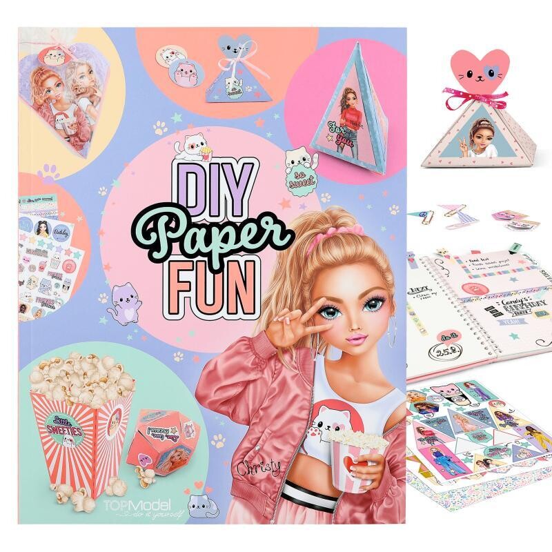 Topmodel DIY Paper Fun Book Cuti