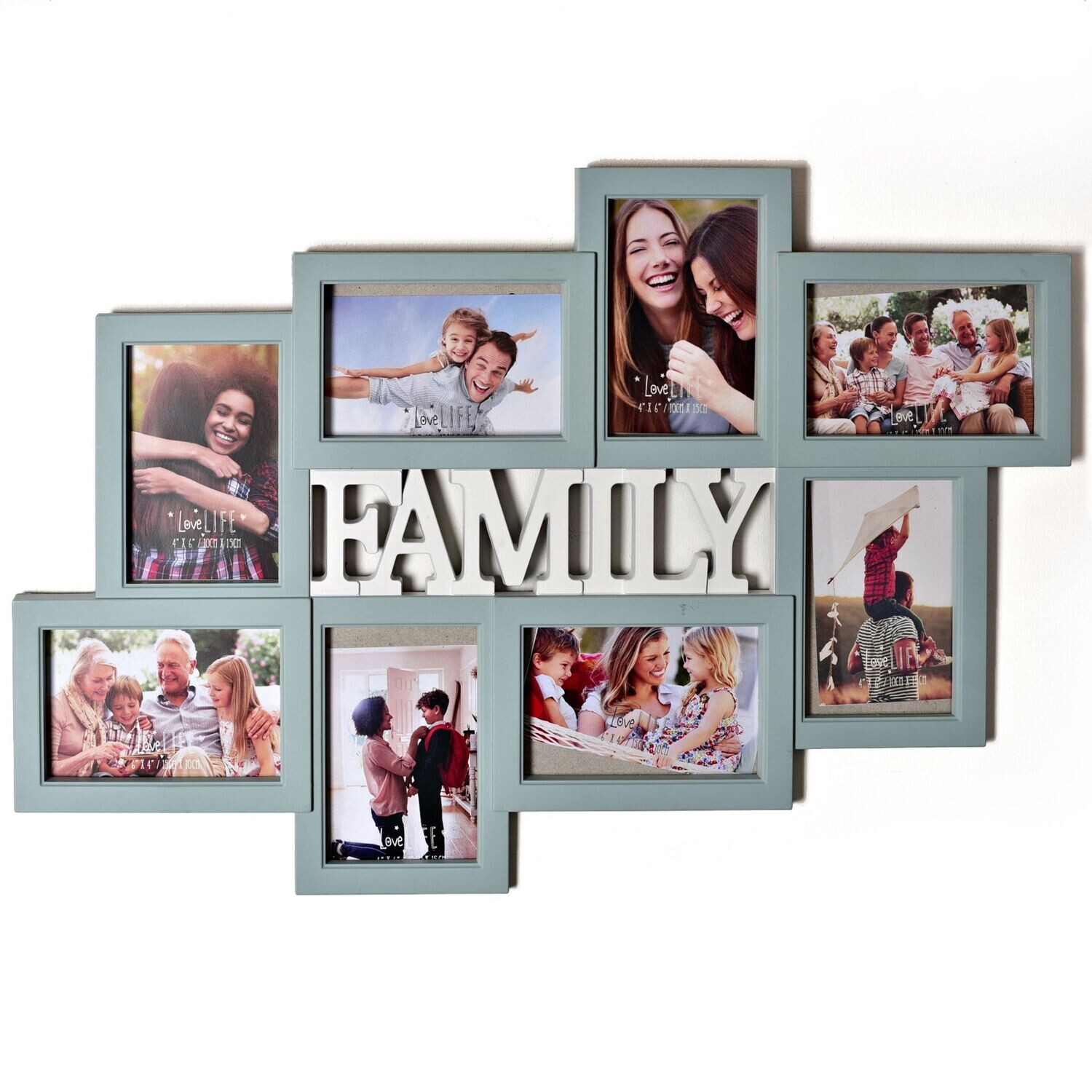 ADD TO BOARDSLOVE LIFE COLLAGE FRAME - FAMILY 63CM