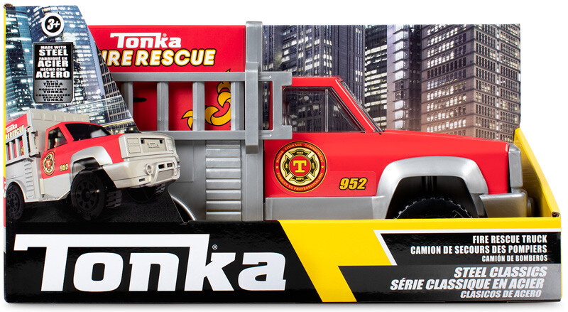 TONKA - STEEL CLASSICS - RESCUE TRUCK