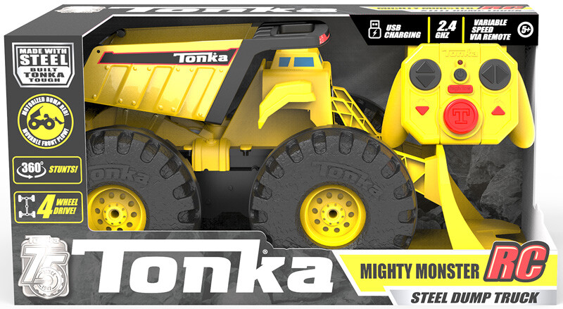 TONKA - MIGHTY MONSTER RC STEEL DUMP TRUCK