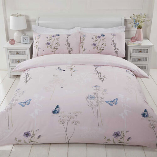 Laura Pink The Home Duvet Set