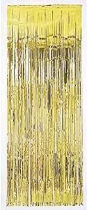 Amscan 24200-19 Door Curtain Met:Gold