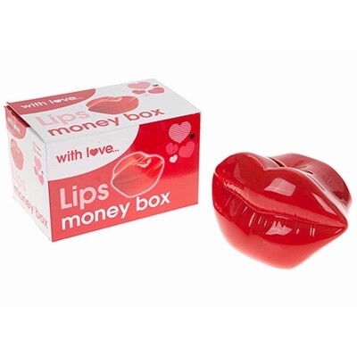 VALENTINES MONEY BOX LIPS