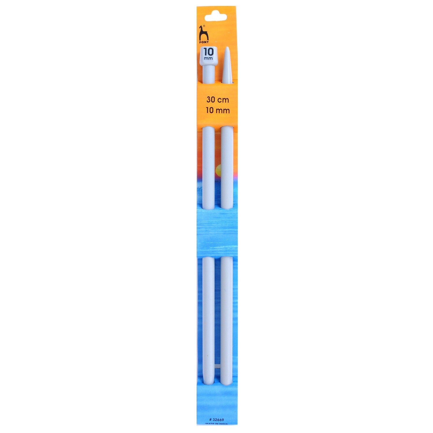 Knitting Pins: Single-Ended: Classic: 30cm x 10.00mm