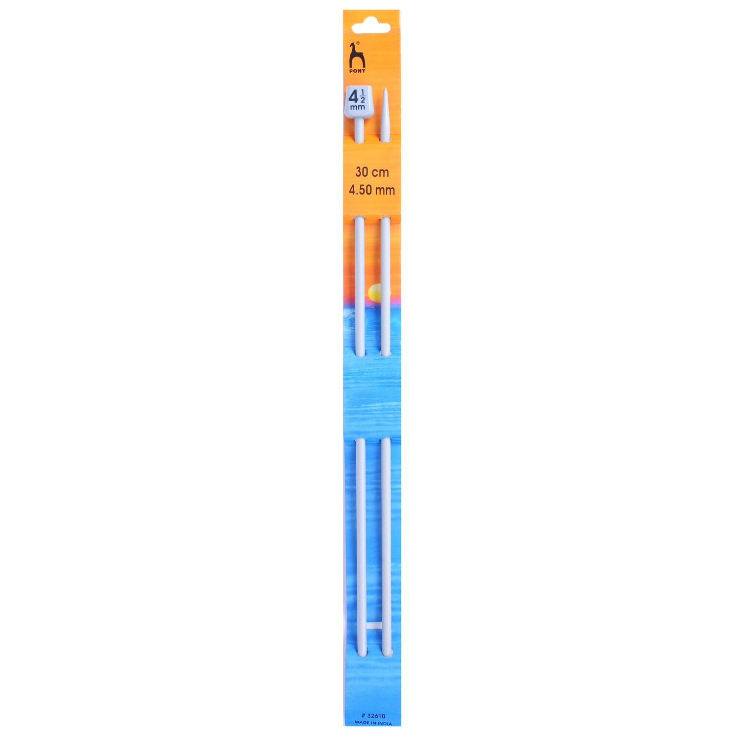 Knitting Pins: Single-Ended: Classic: 30cm x 4.50mm