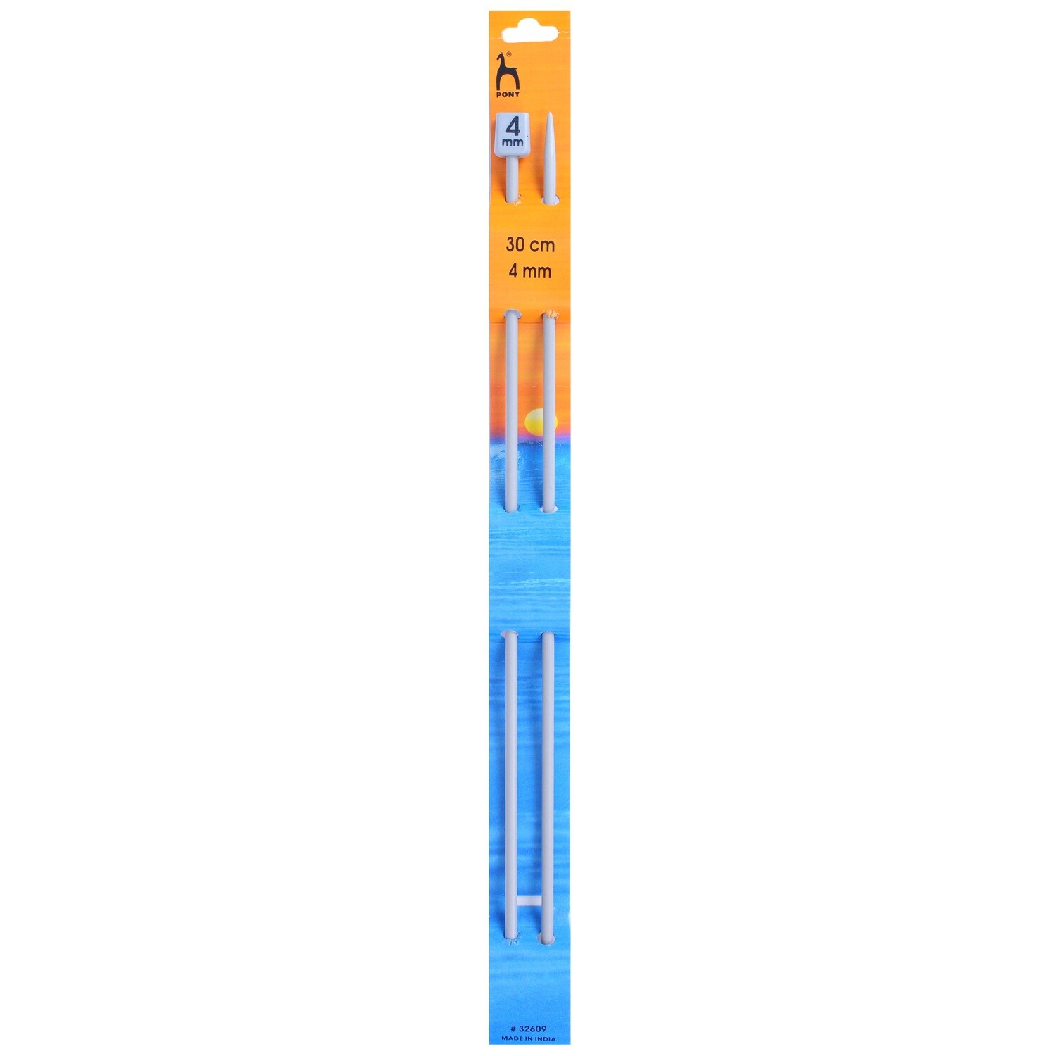 Knitting Pins: Single-Ended: Classic: 30cm x 4.00mm