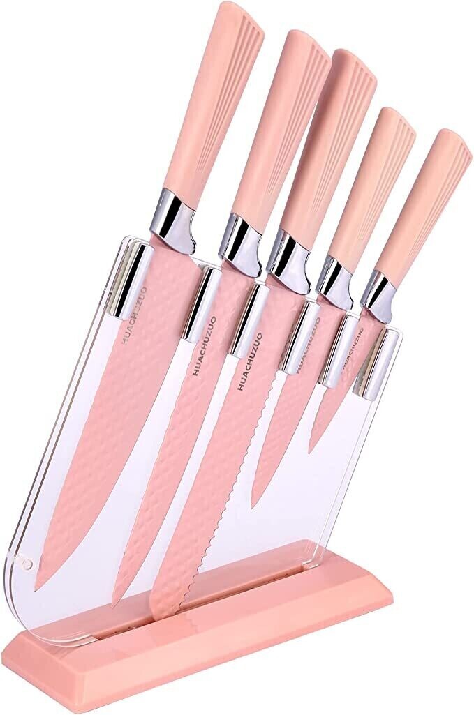 Huachuzuo Knife Set, Color: Pink