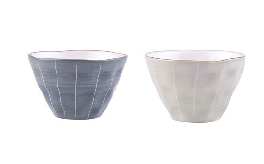 New Ceramic Grey Small Bowl -1pc