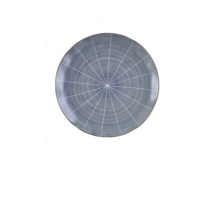 Ceramic Grey 8&quot; Plate