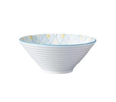 Ceramic Blue 8inch Noodle Bowl