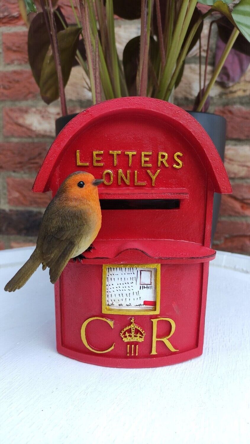Postbox With Robin