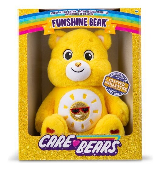 Care Bears 35cm Glitter Belly Grumpy Bear