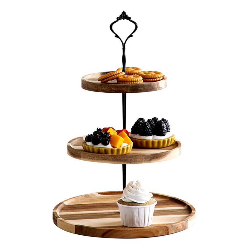 Wooden Cake Stand 3-Tier