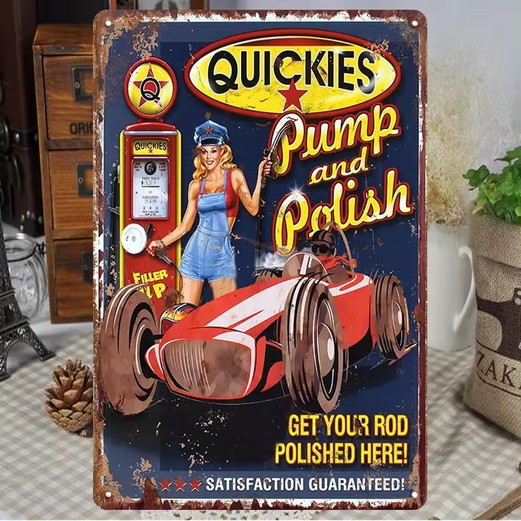 Vintage Metal Wall- Quickies