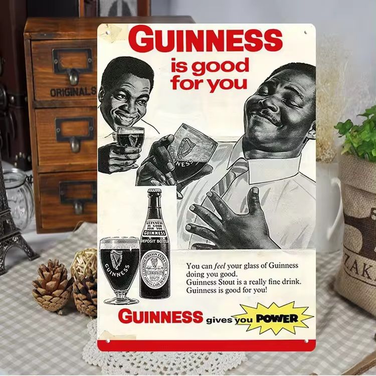 Vintage Metal Wall- Guinness