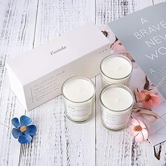 Scented Soy Wax Candles-3pcs-70g