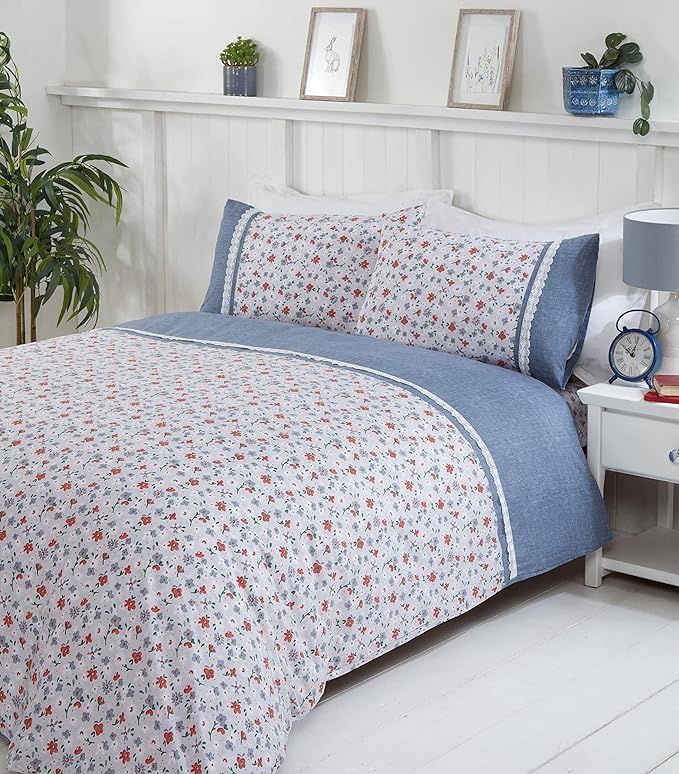 PENELOPE DUVET SET BLUE-King