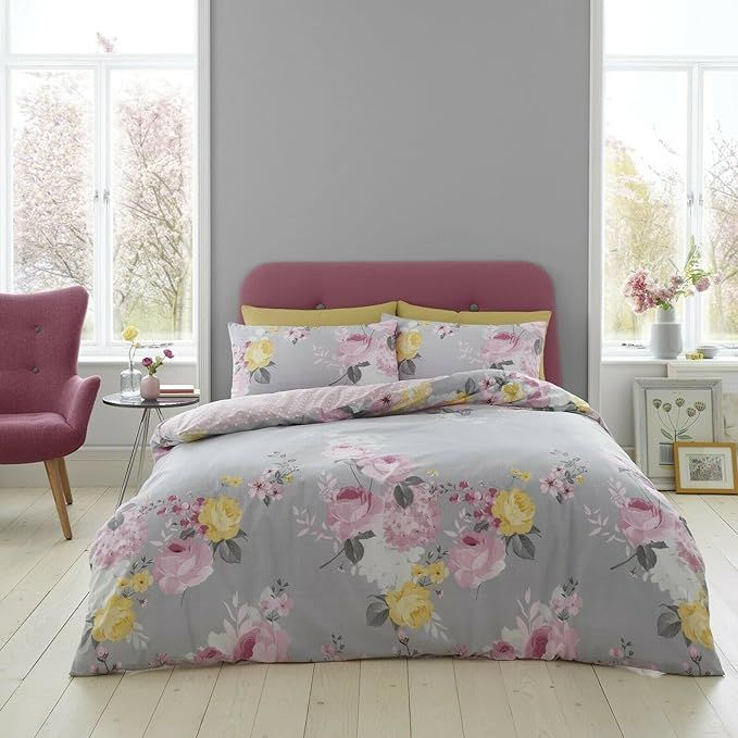 HALLIE BLUSH PINK DUVET SET-King