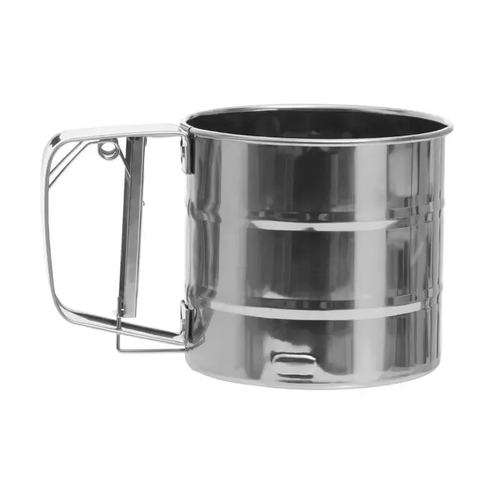 Zing Stainless Steel 250ml Mechanical Sifter