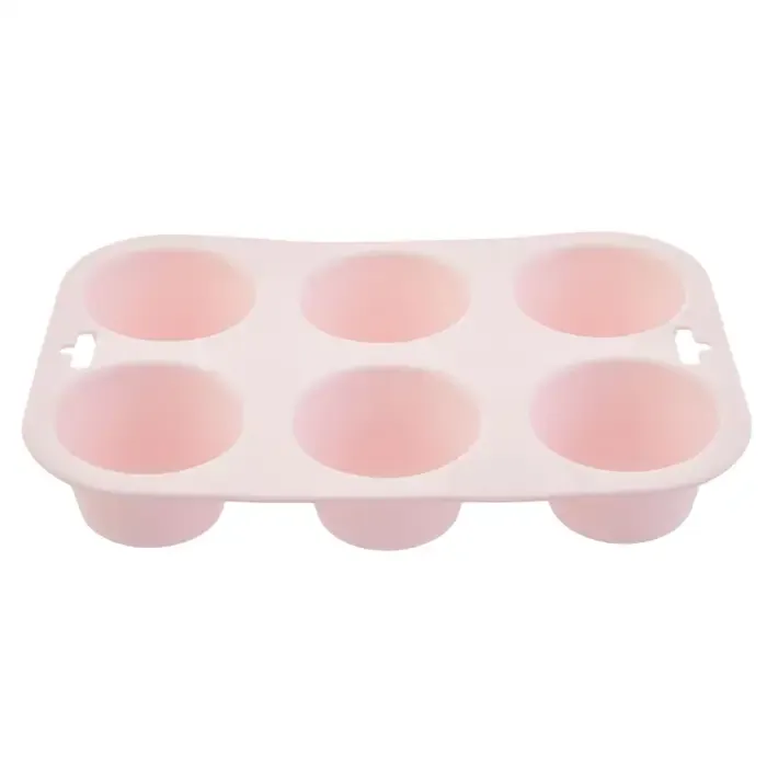 Zing Pastel Pink Muffin Mould