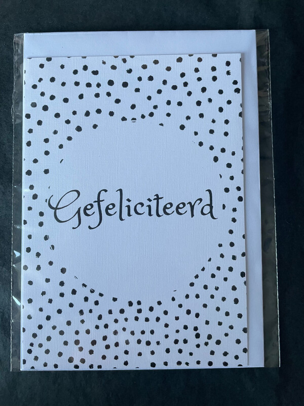 Kaart Gefeliciteerd