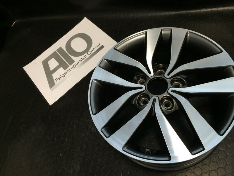 LF1 Original Hyundai Felge 52910-G4200
 - 5 Doppelspeichen HGG grau
  - i30 - FD / F - GD / GDH - PDE
